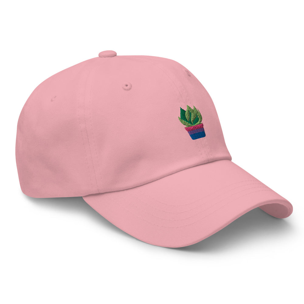 Bi Plant embroidered cap